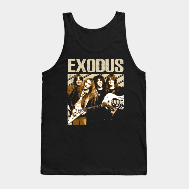 Tempo of Terror Exoduss Thrash Symphony Tank Top by HOuseColorFULL